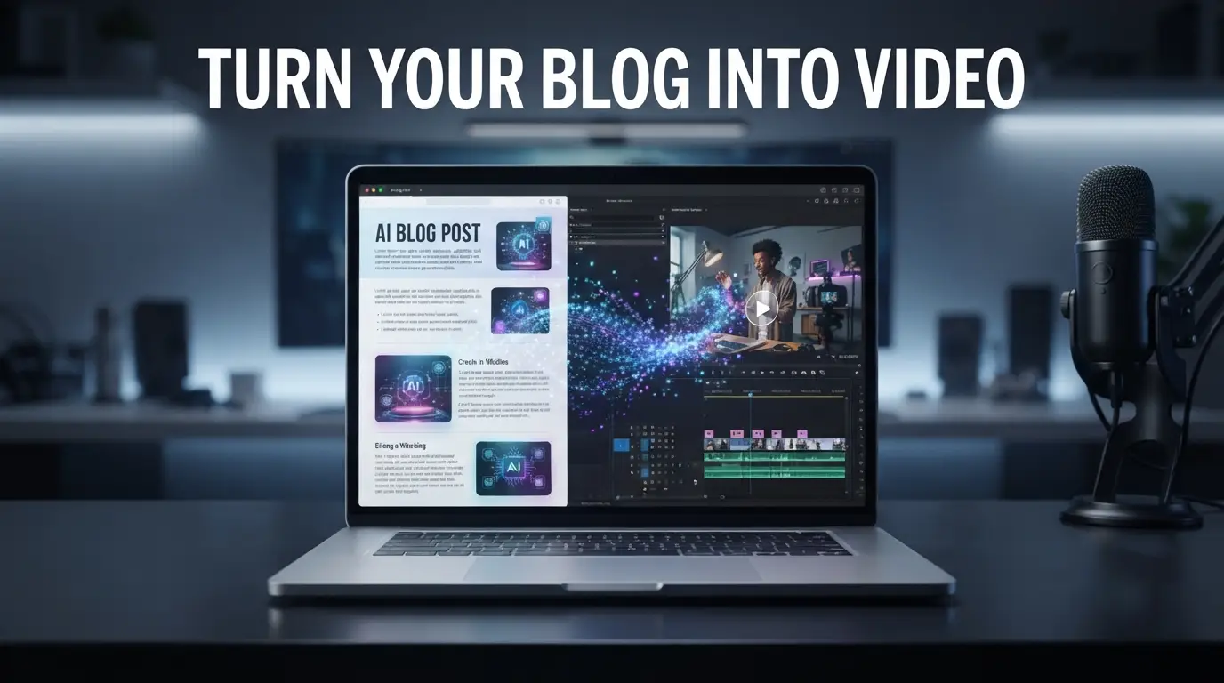 Learn how to turn blog posts into engaging videos with Pictory AI and repurpose existing content while spending less time on manual editing.